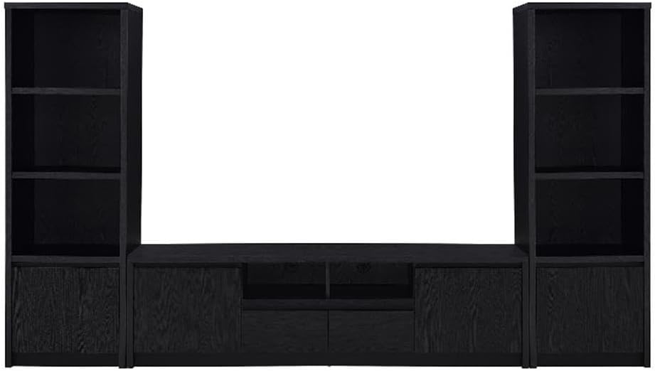 ✨ Modern Entertainment Center – Stylish TV Stand Wall Unit with Storage Cabinets & Display Shelves for Living Room 🏡