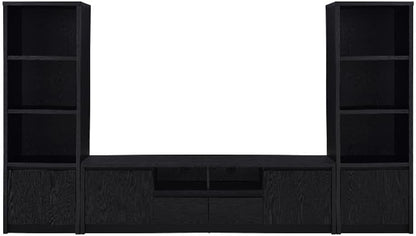 ✨ Modern Entertainment Center – Stylish TV Stand Wall Unit with Storage Cabinets & Display Shelves for Living Room 🏡