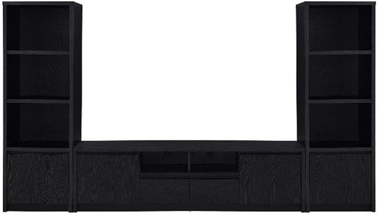 ✨ Modern Entertainment Center – Stylish TV Stand Wall Unit with Storage Cabinets & Display Shelves for Living Room 🏡
