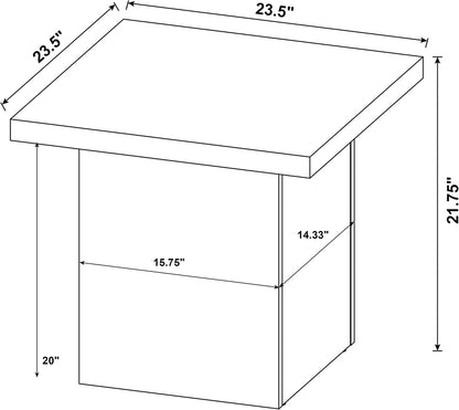✨ Modern Minimalist Side Table – Stylish Accent Table for Living Room, Bedroom & Cozy Corners 🏡