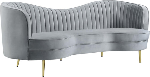 ✨ Modern Velvet Accent Chair – Elegant Channel Tufted Barrel Chair for Living Room, Bedroom & Cozy Corners 🤍