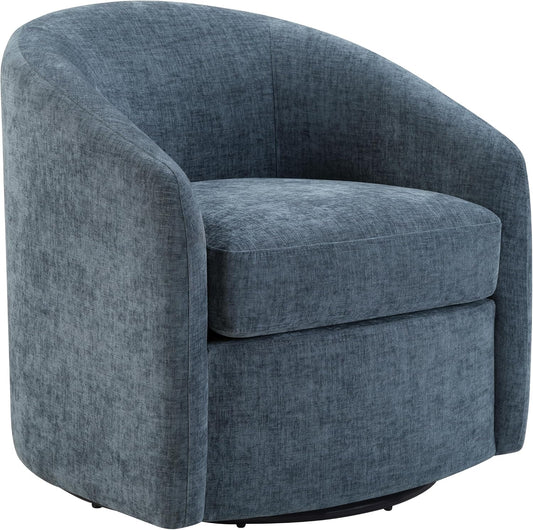 🌊 Coastal Comfort Accent Chair – Modern Upholstered Barrel Chair for Living Room, Bedroom & Cozy Reading Nook ✨