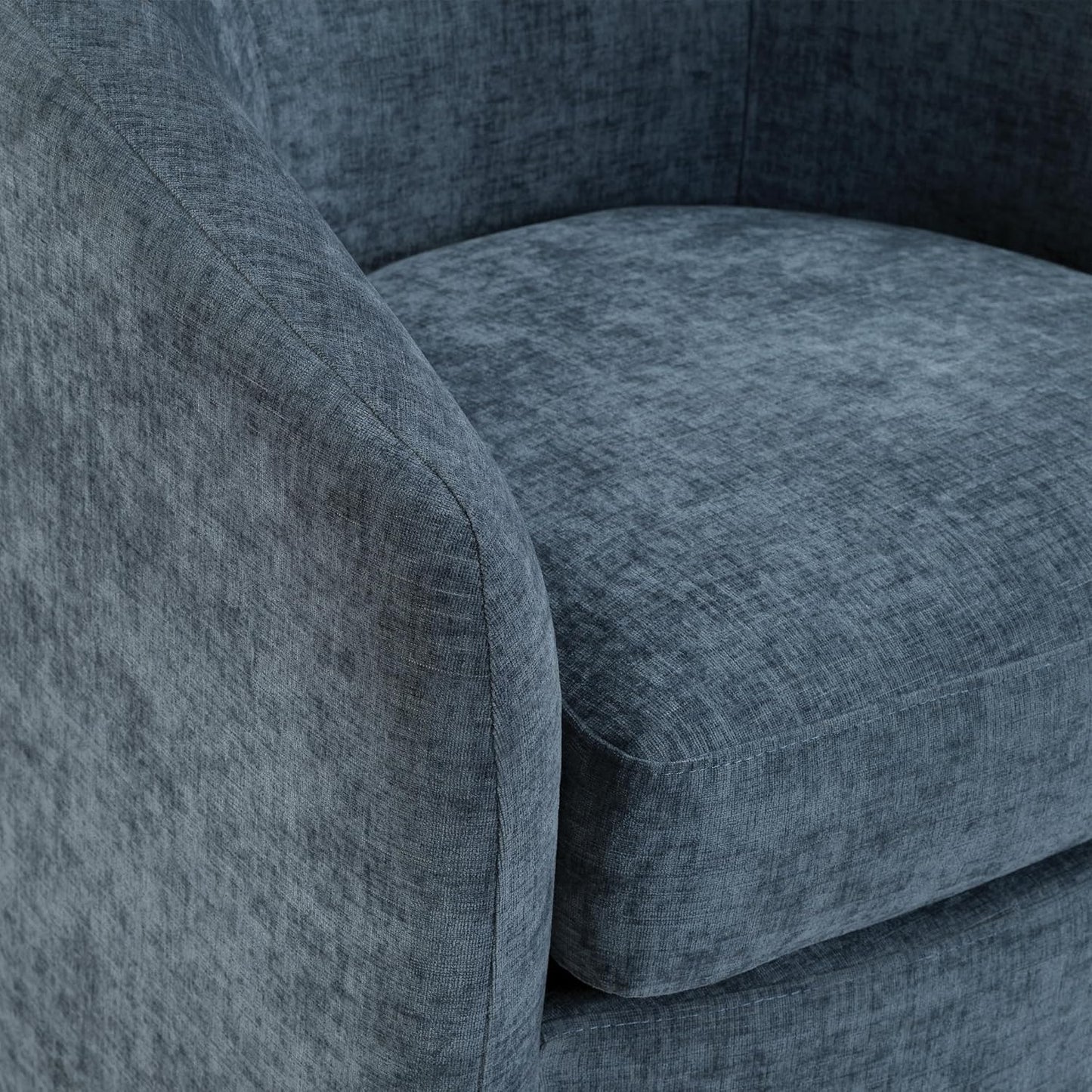 🌊 Coastal Comfort Accent Chair – Modern Upholstered Barrel Chair for Living Room, Bedroom & Cozy Reading Nook ✨