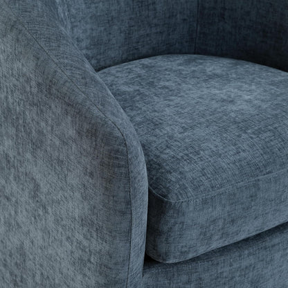 🌊 Coastal Comfort Accent Chair – Modern Upholstered Barrel Chair for Living Room, Bedroom & Cozy Reading Nook ✨