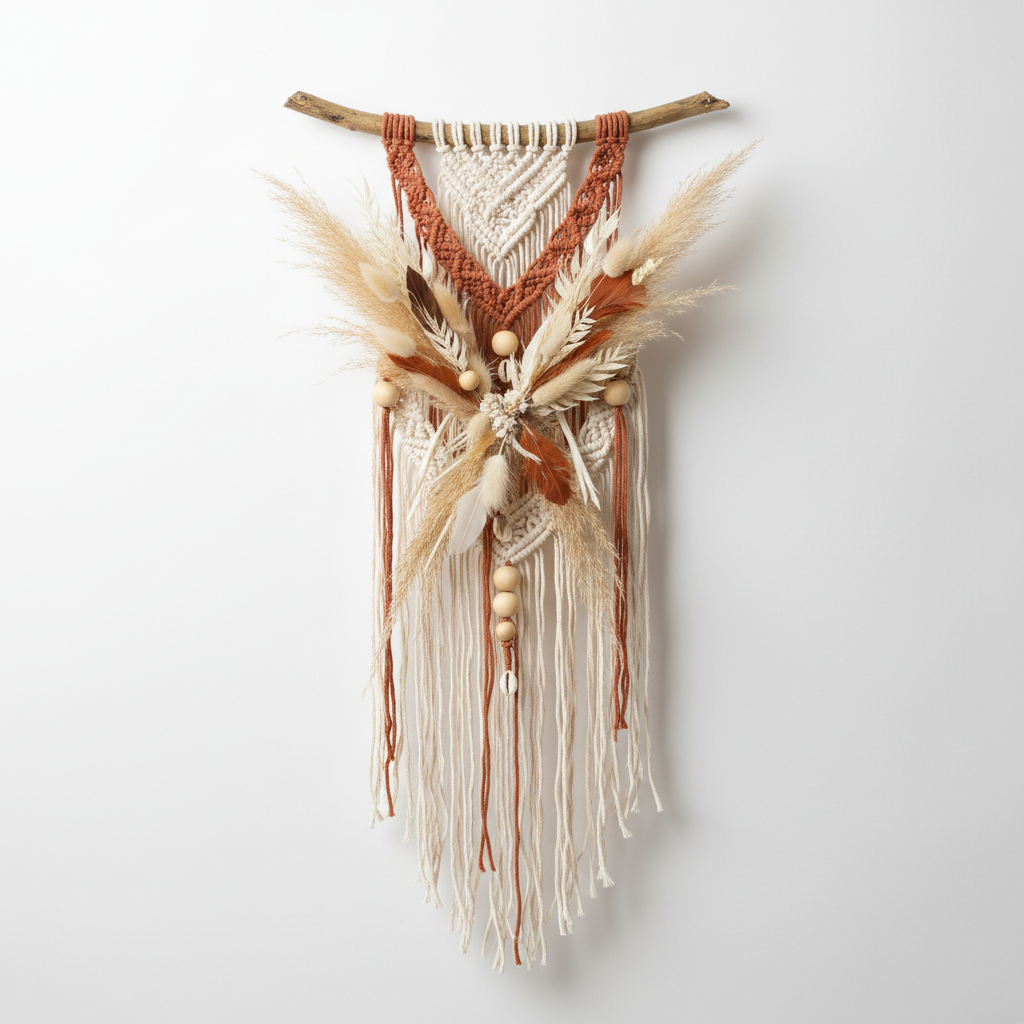 Handcrafted interior decoration piece