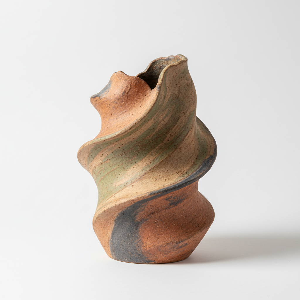 Interior decoration vase or sculpture